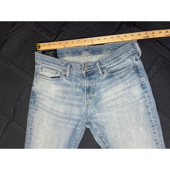 SOLD! Abercrombie & Fitch Kennan Jeans Straight Stretch Men’s Size 31/30 - Picture 6 of 8